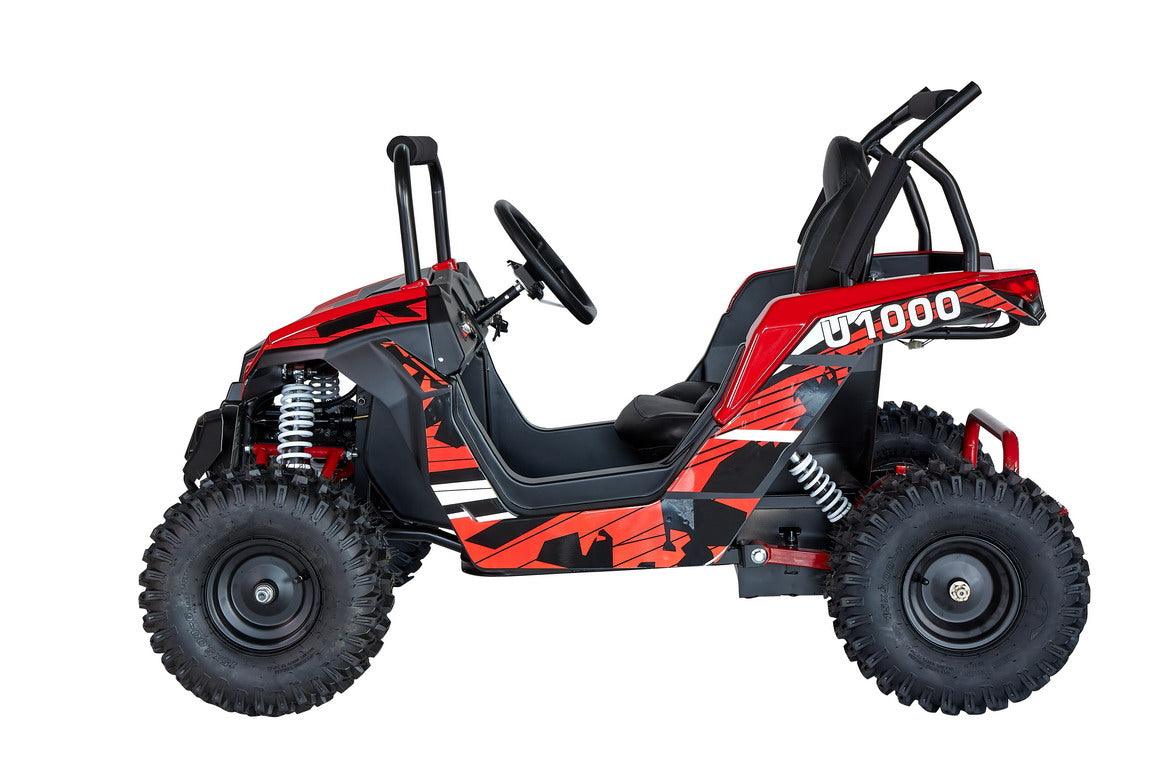 UTV 1000W 48V Electric Kids Jeep w/ Reverse *SHIPPING INCLUDED* - TurboPowersports.com