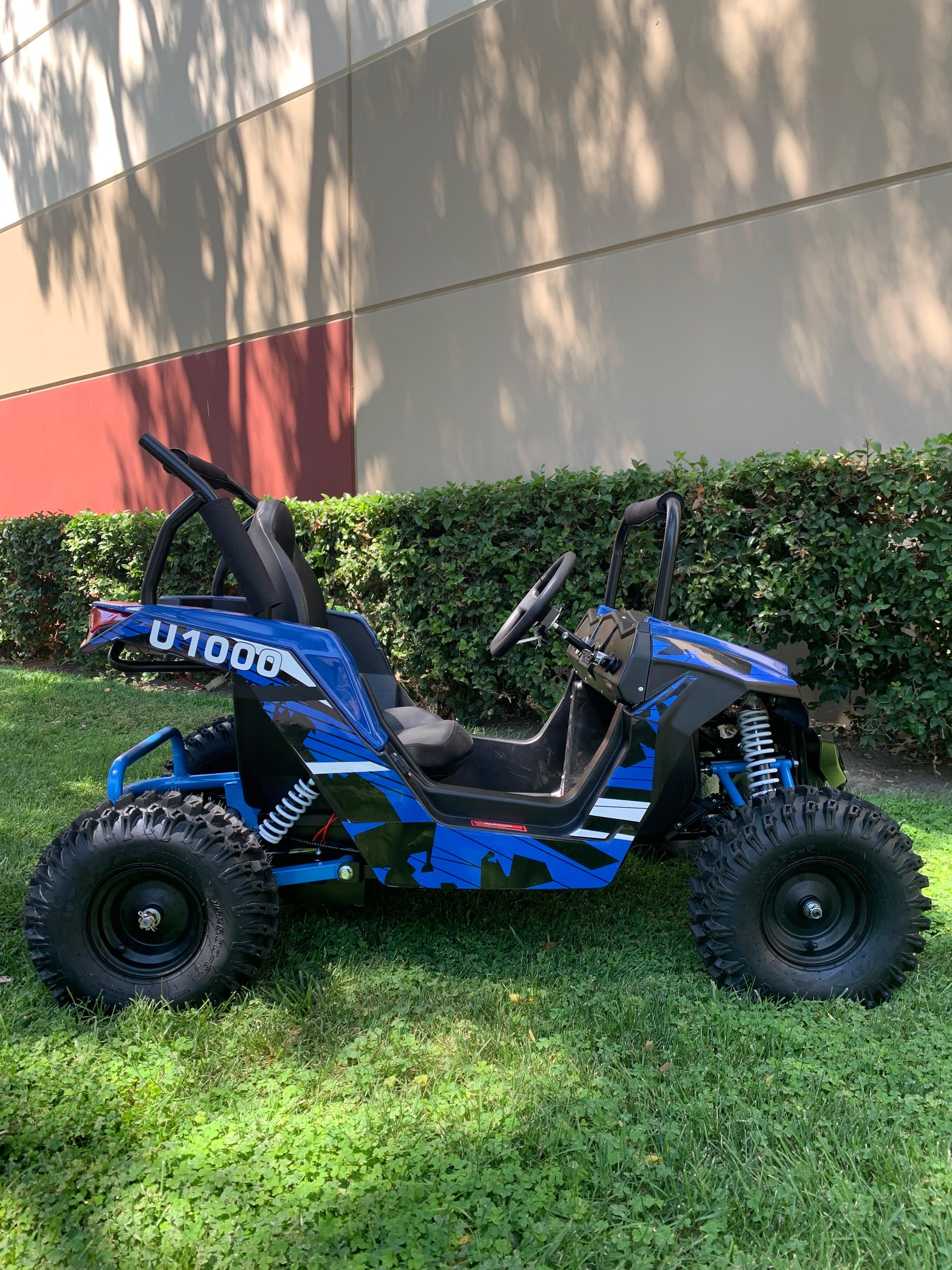 UTV 1000W 48V Electric Kids Jeep w/ Reverse *SHIPPING INCLUDED* - TurboPowersports.com