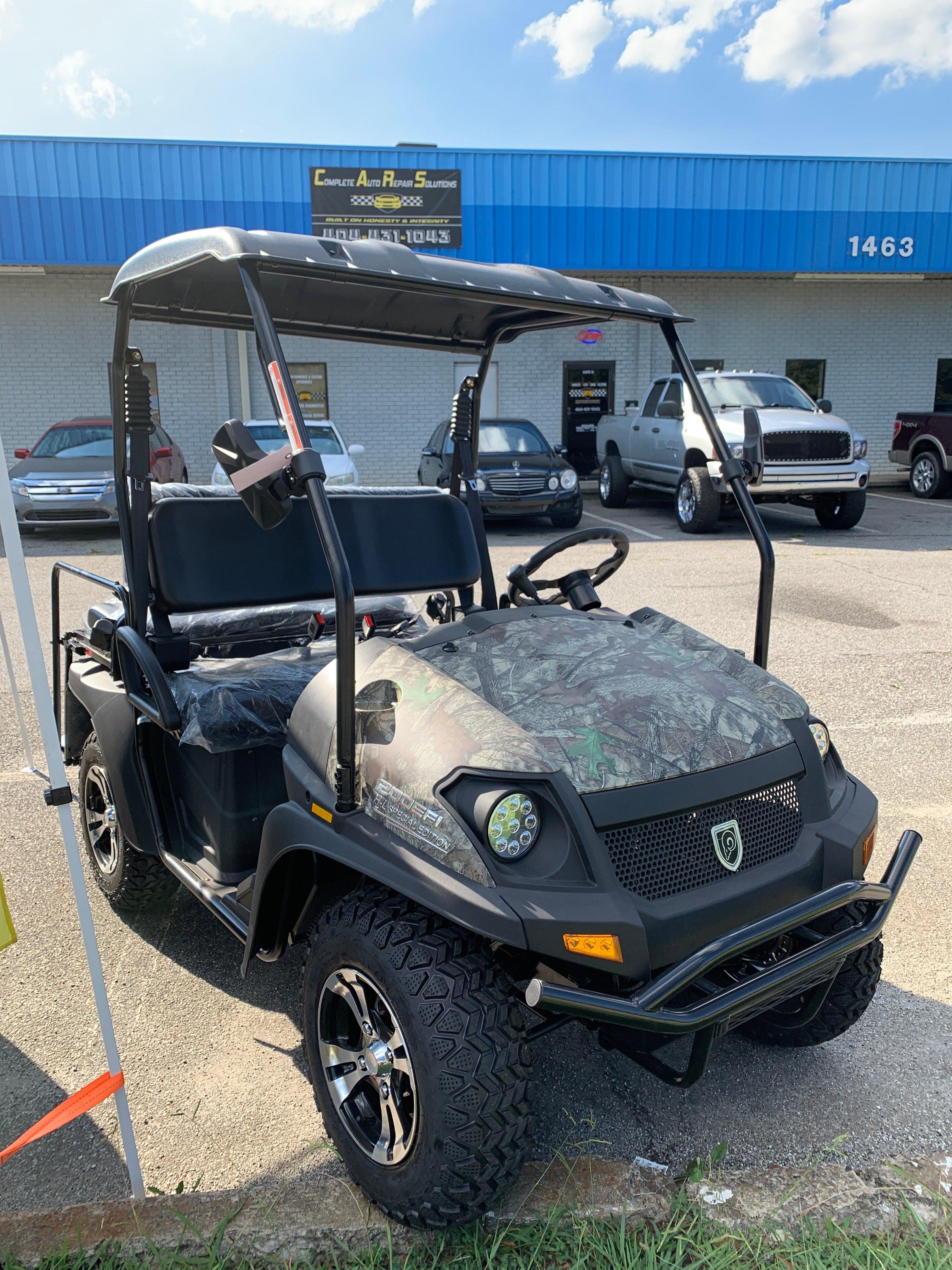 HJS BIGHORN 200 GVXL 4X2 HIGH/LOW SPECIAL EDITION UTV GOLF CART - TurboPowersports.com