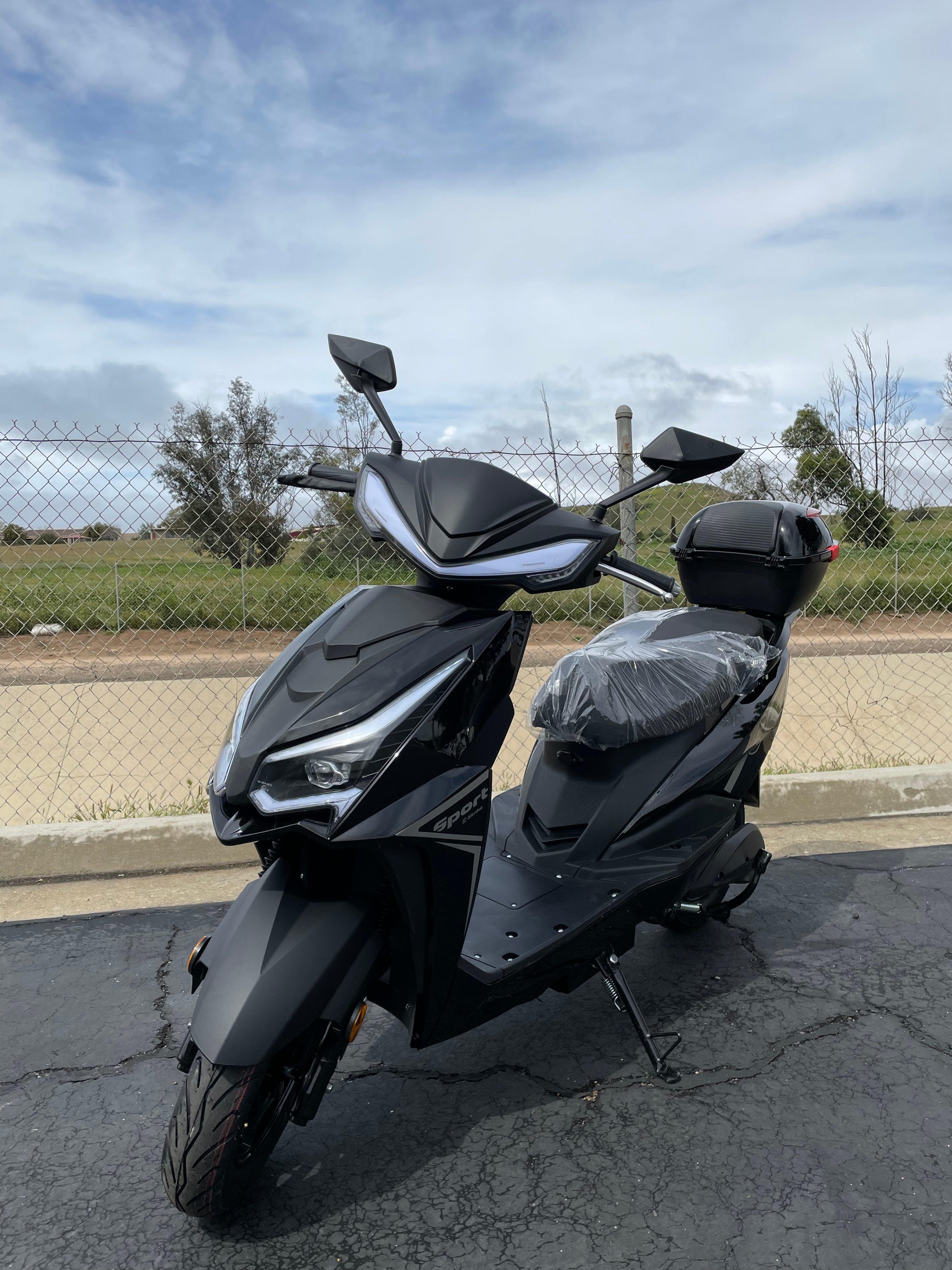 E -Strike Scooter 1200 watts 72 Volts Brushless Motor - TurboPowersports.com