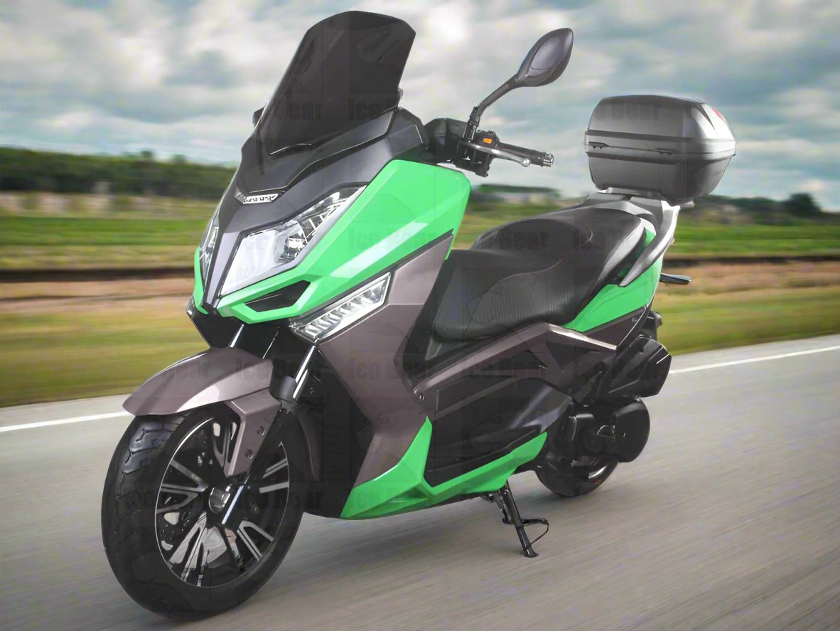 150cc PMZ150-T9 Air-Cooled 4-Stroke Moped Scooter for sale at TurboPowersports.com