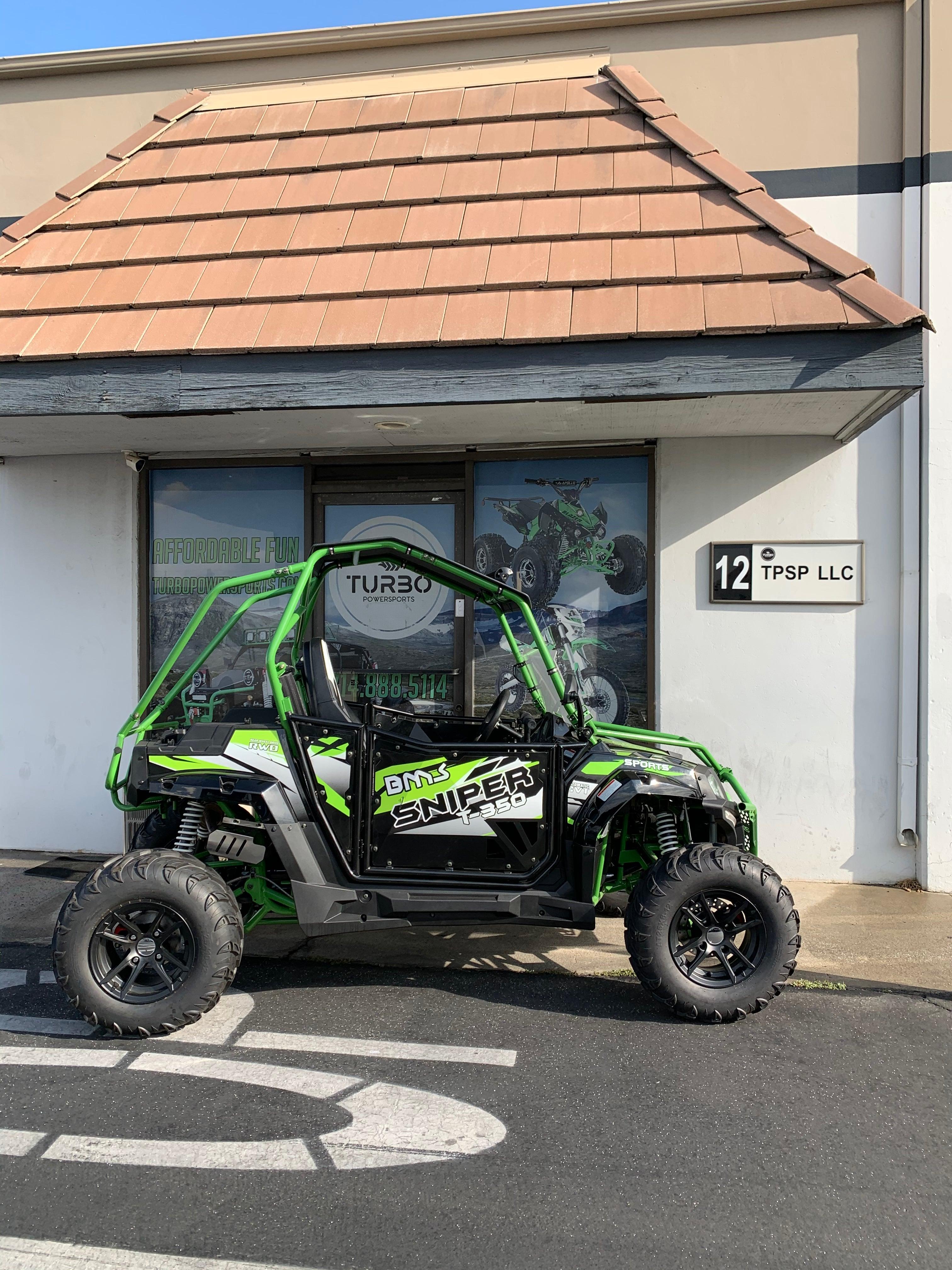 BMS SNIPER T 350 Sport UTV Full Sized Adult Automatic w/ Reverse - TurboPowersports.com