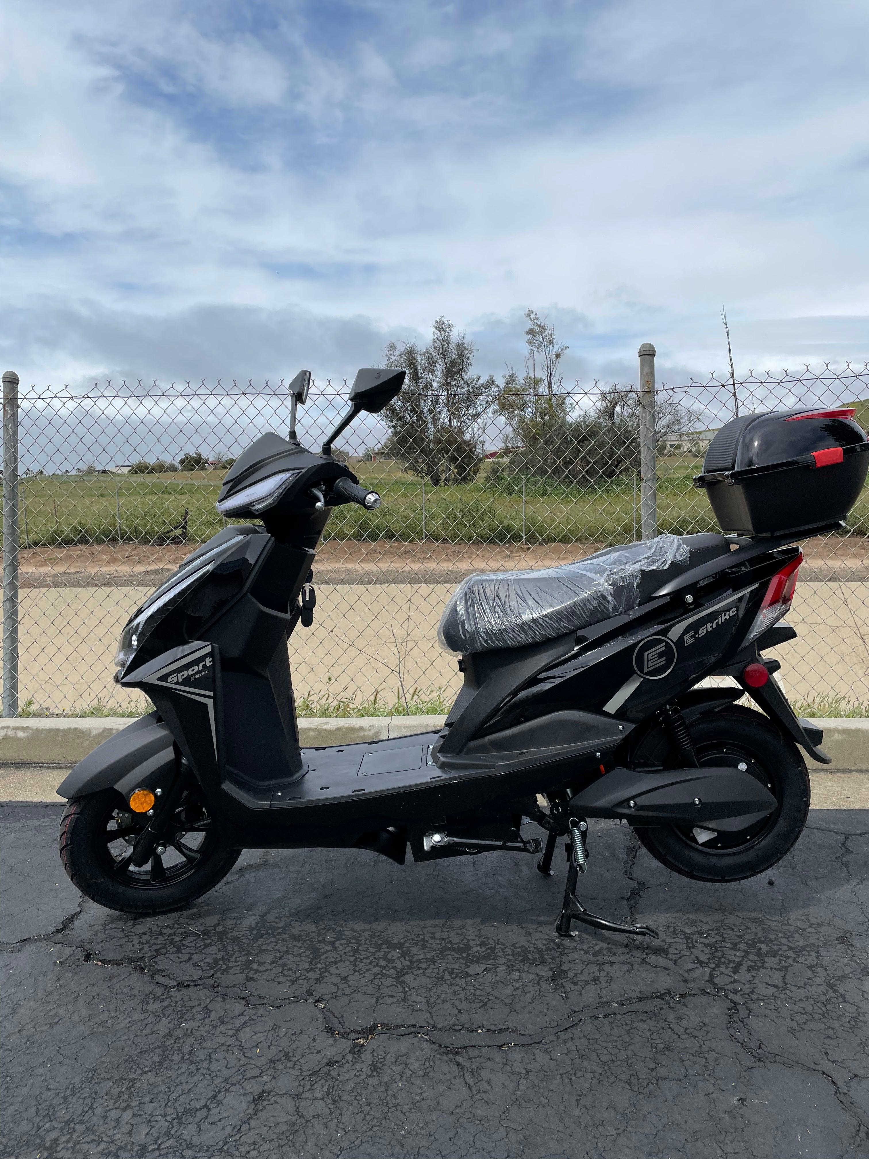 E -Strike Scooter 1200 watts 72 Volts Brushless Motor - TurboPowersports.com