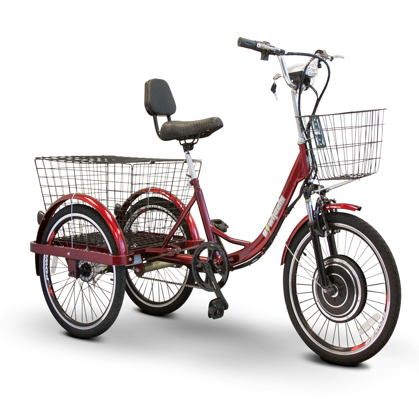 EW 29 500 Watt Adult Electric Powered Tricycle Motorized 3 Wheel