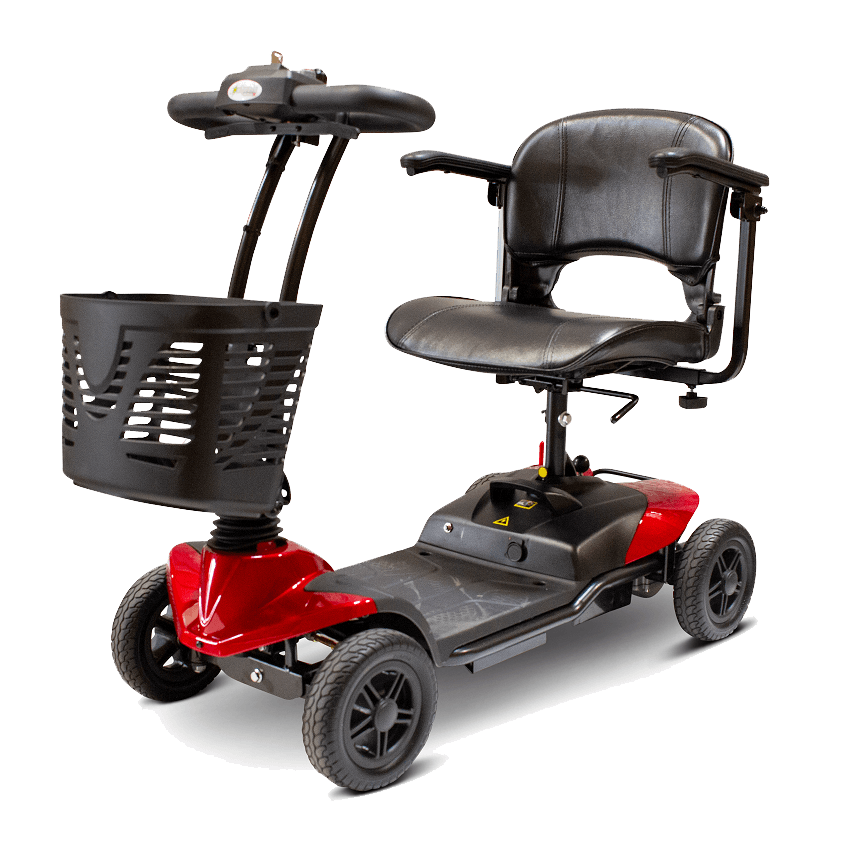 EW-M35 Lightweight Electric 4 Wheel Mobility Travel Scooter - TurboPowersports.com