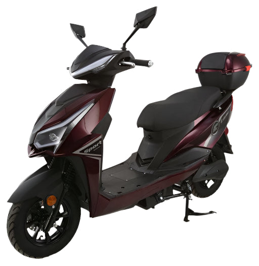 E -Strike Scooter 1200 watts 72 Volts Brushless Motor - TurboPowersports.com
