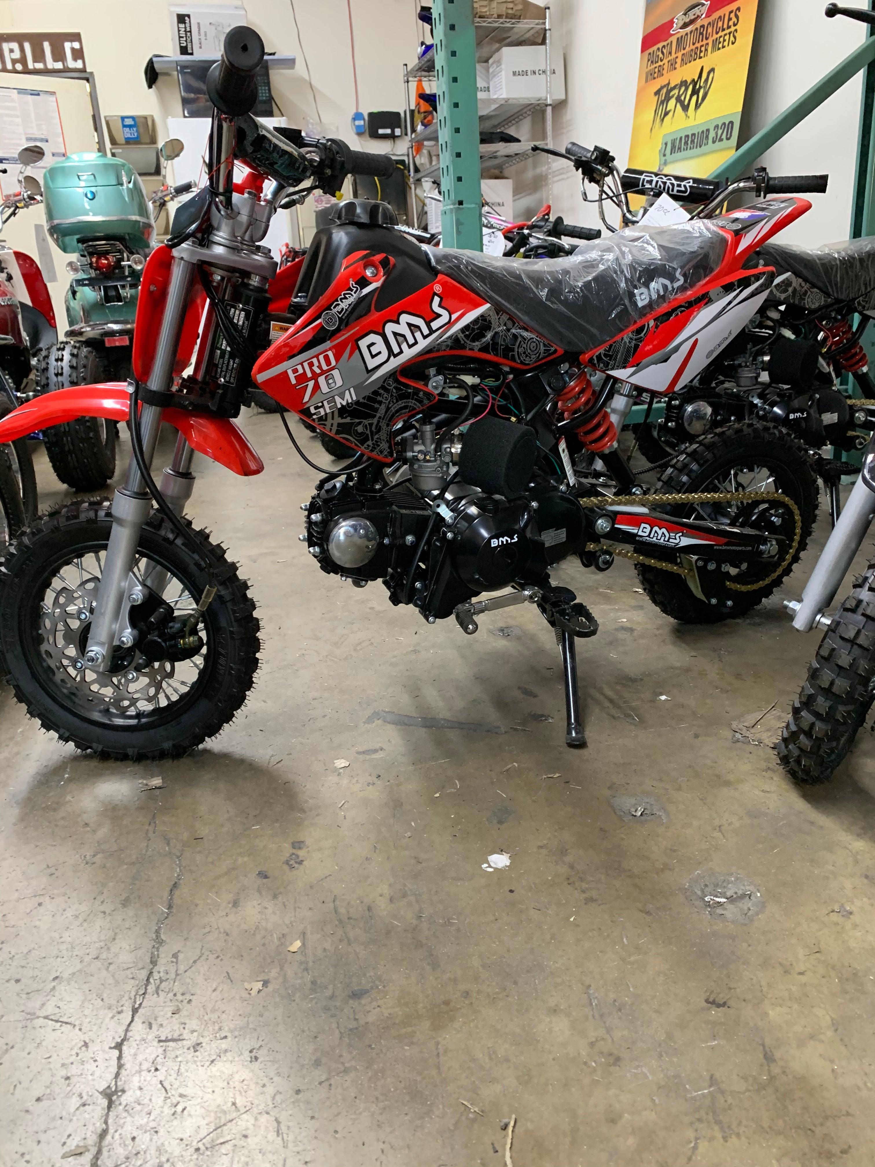 BMS PRO 70 SEMI DIRT BIKE - TurboPowersports.com
