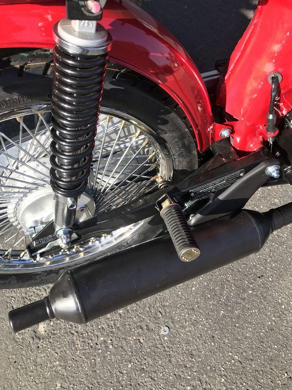 Limited Edition Nostalgia 125cc 4 Speed Simi Automatic -Speed Manual Motorcycle Scooter - TurboPowersports.com