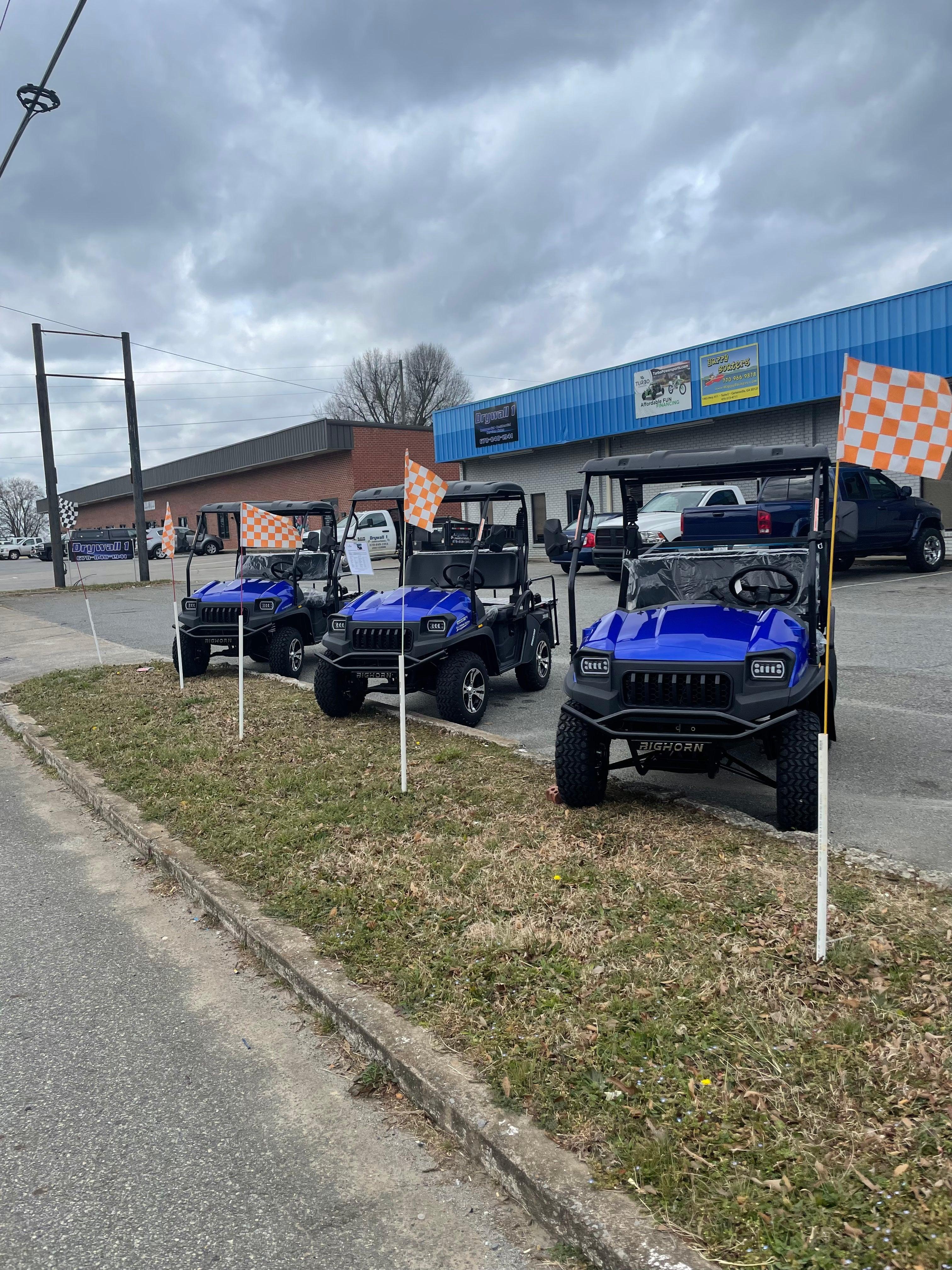 HJS BIGHORN 200 GVXL 4X2 HIGH/LOW SPECIAL EDITION UTV GOLF CART - TurboPowersports.com