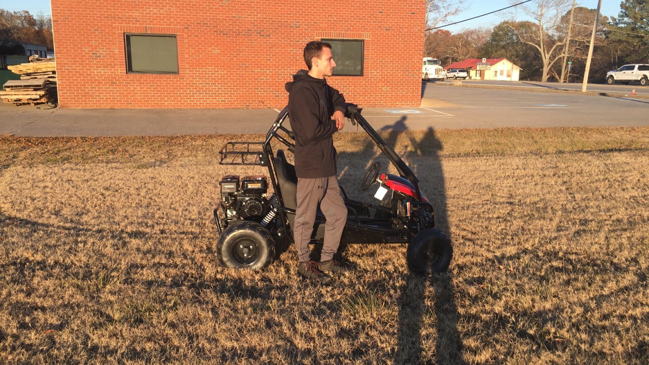 200 WOLF Fully Automatic kid's GO KART - TurboPowersports.com