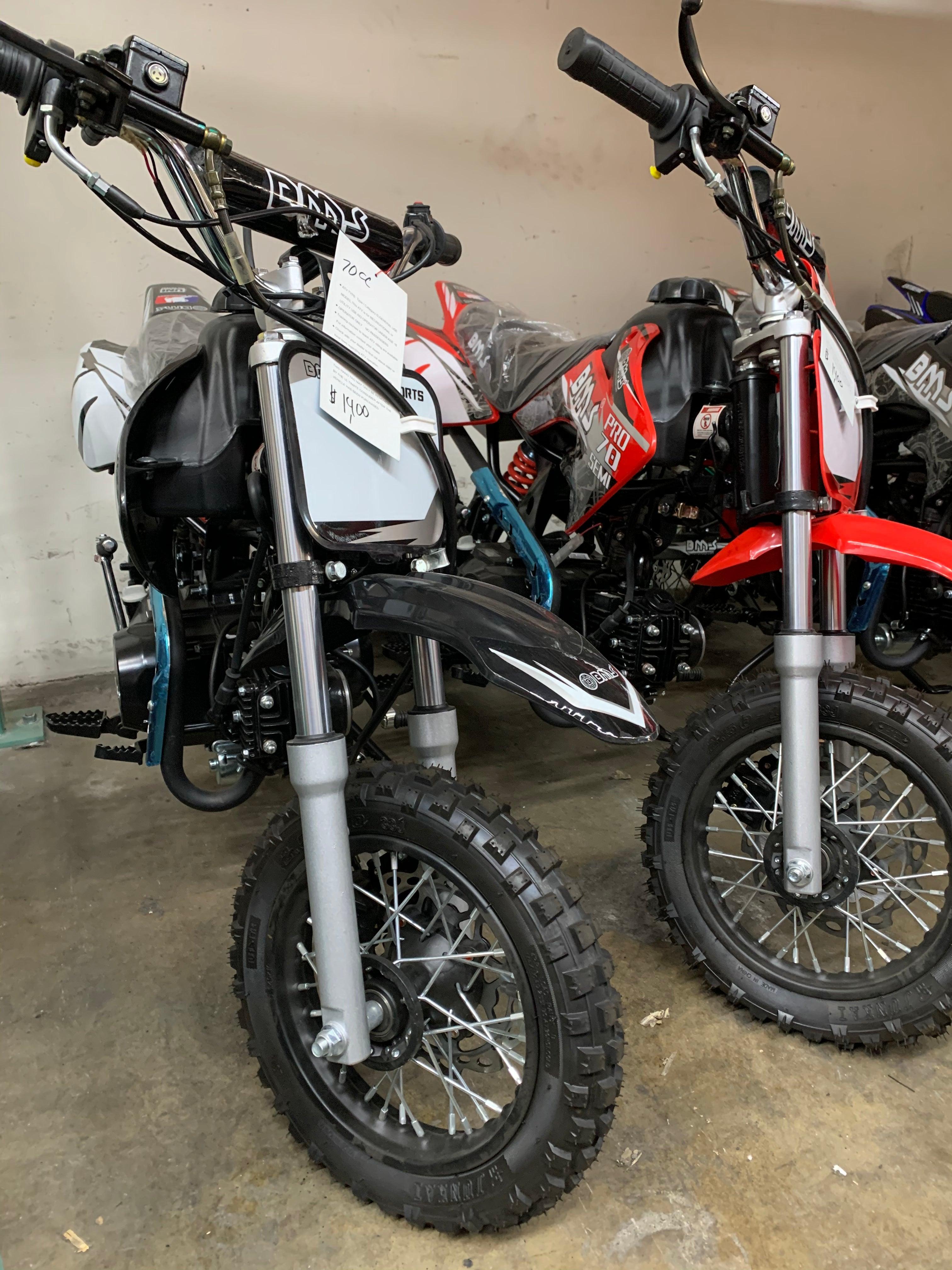 BMS PRO 70 SEMI DIRT BIKE - TurboPowersports.com