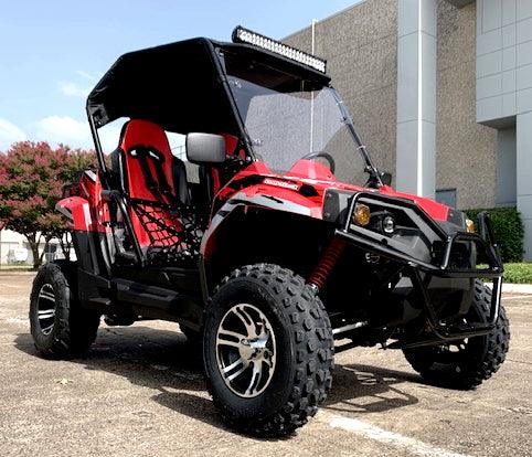 TrailMaster EFI UTV Challenger 300EX Utility Vehicle With LED Light Bar - TurboPowersports.com