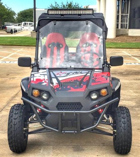 TrailMaster EFI UTV Challenger 300EX Utility Vehicle With LED Light Bar - TurboPowersports.com