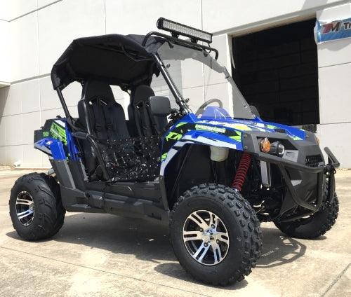 TrailMaster EFI UTV Challenger 300EX Utility Vehicle With LED Light Bar - TurboPowersports.com