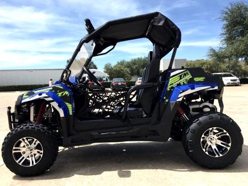 TrailMaster EFI UTV Challenger 300EX Utility Vehicle With LED Light Bar - TurboPowersports.com