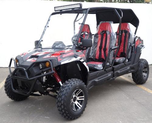 4 Seater TrailMaster Challenger 4 300X Limo UTV Utility Vehicle - Challenger4-300X - TurboPowersports.com