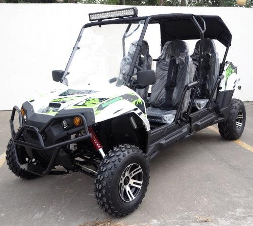 4 Seater TrailMaster Challenger 4 300X Limo UTV Utility Vehicle - Challenger4-300X - TurboPowersports.com