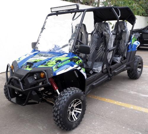 4 Seater TrailMaster Challenger 4 300X Limo UTV Utility Vehicle - Challenger4-300X - TurboPowersports.com