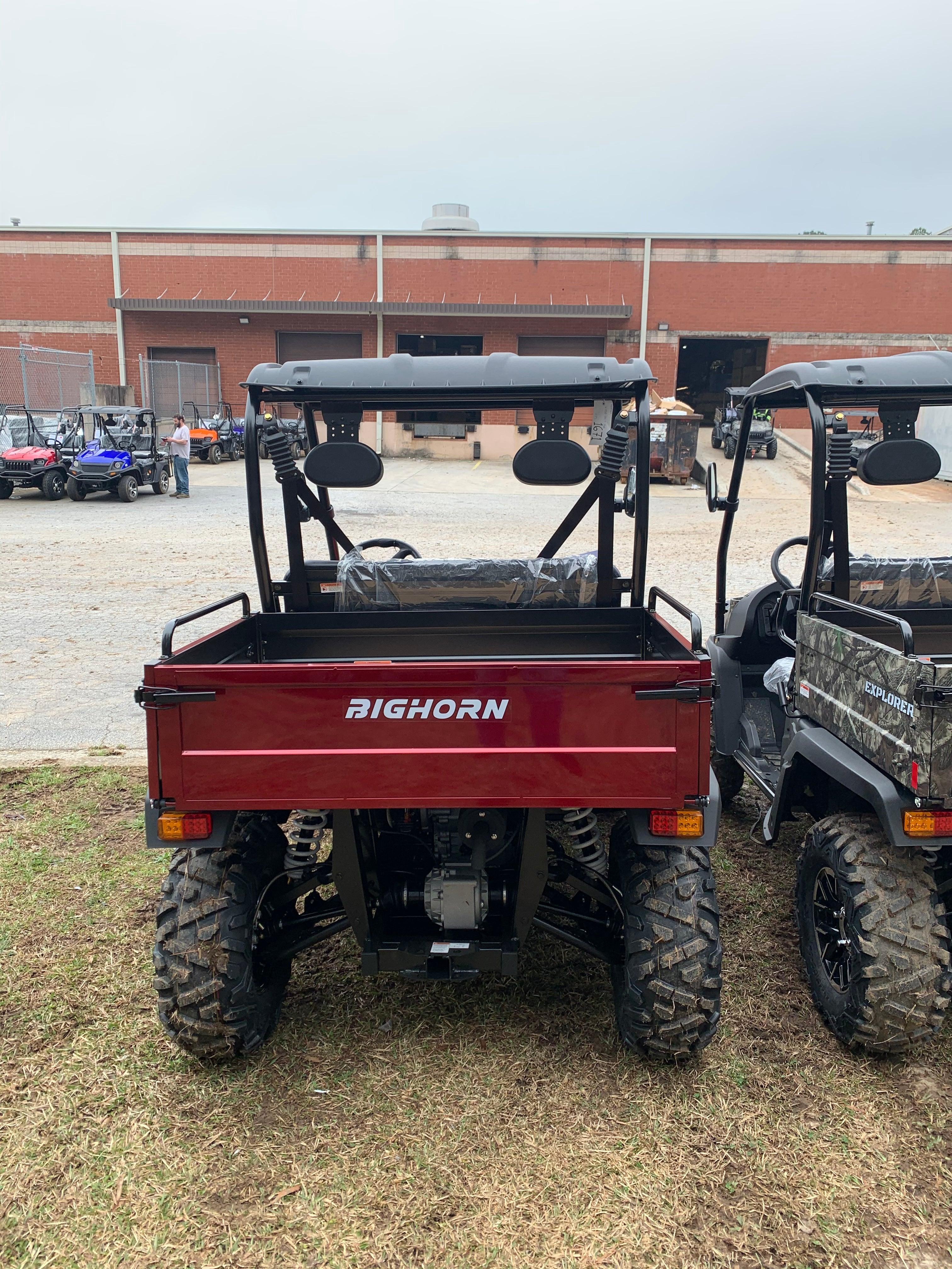 HJS BIGHORN EV5 5000W 4X2 ELECTRIC GOLF CART NEV 60V PASSENGER CAR - TurboPowersports.com