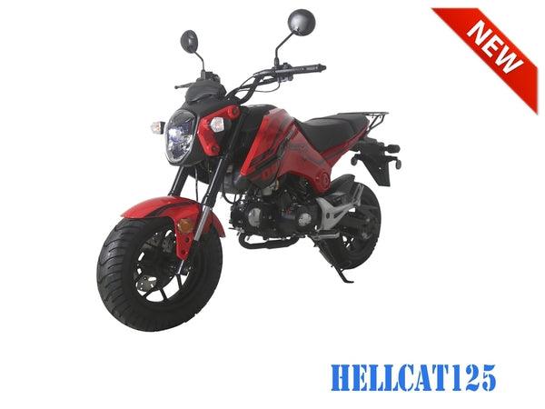 HELLCAT 125 4 Speed Manual GROM SCOOTER - TurboPowersports.com