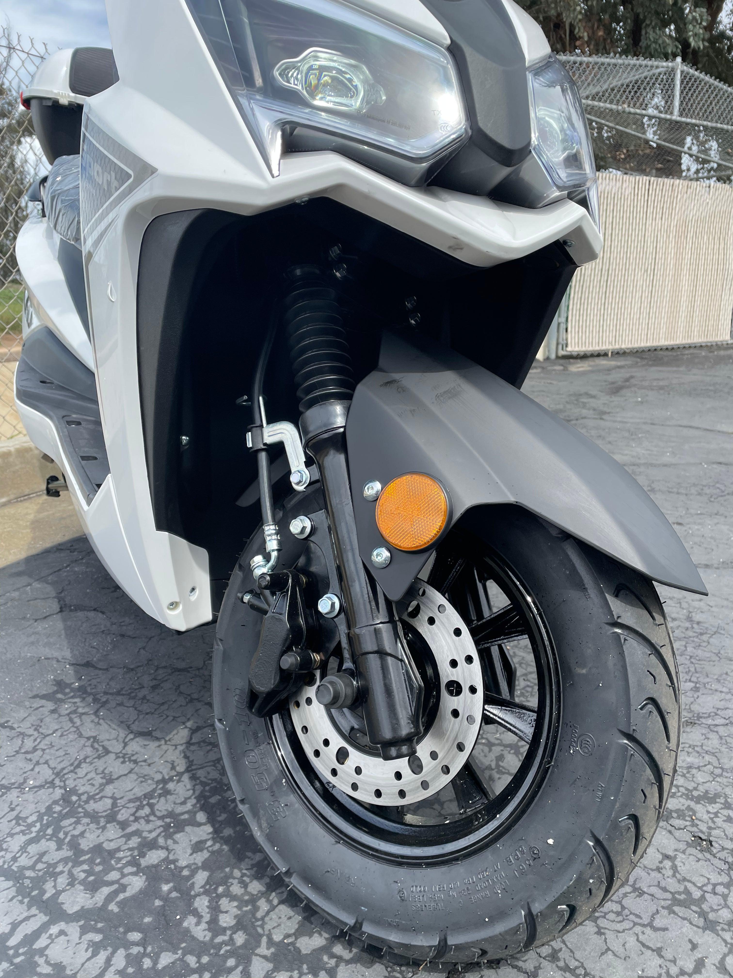 E -Strike Scooter 1200 watts 72 Volts Brushless Motor - TurboPowersports.com