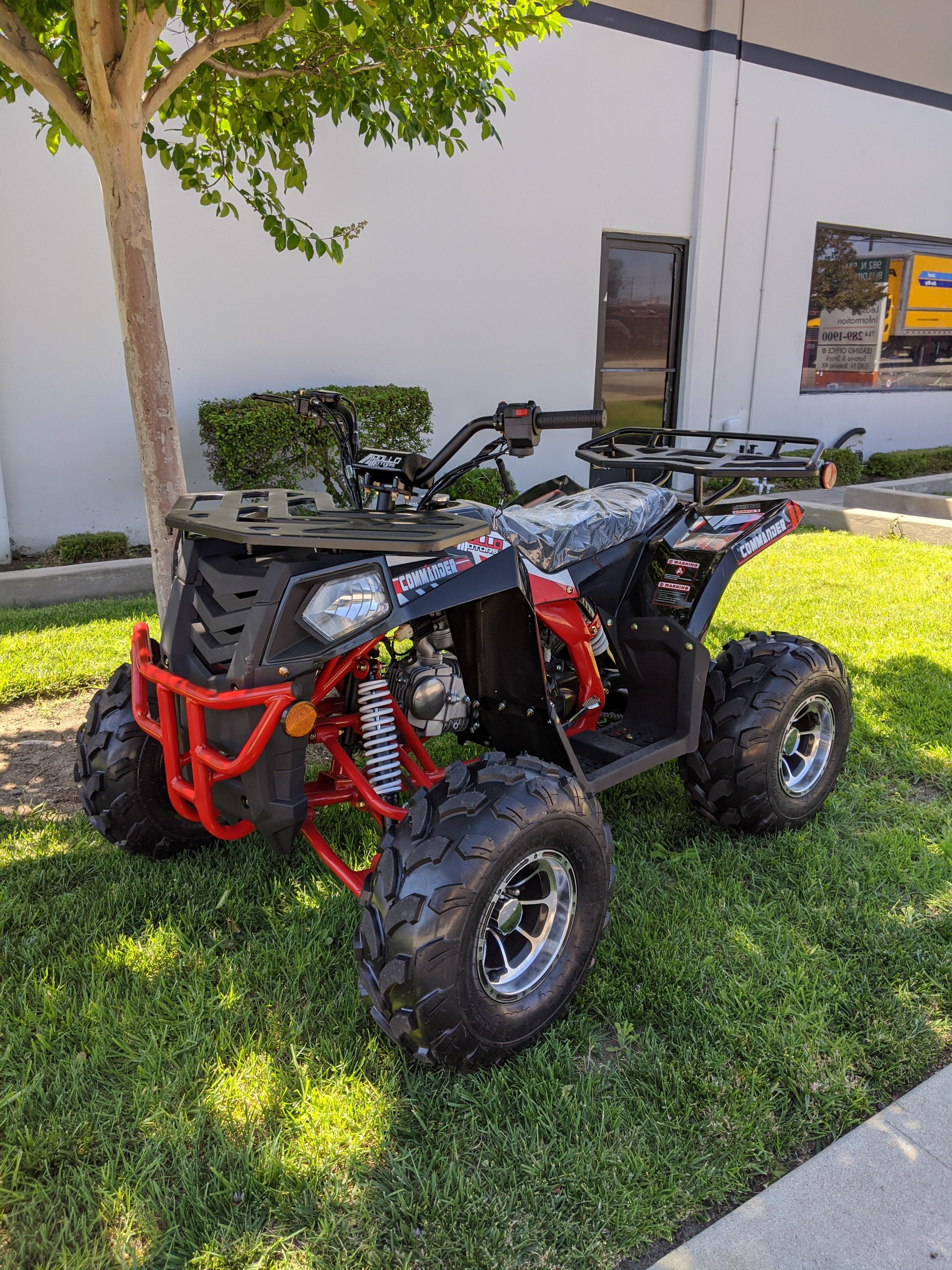 COMMANDER DLX 125CC AUTOMATIC ATV W/ REVERSE - TurboPowersports.com