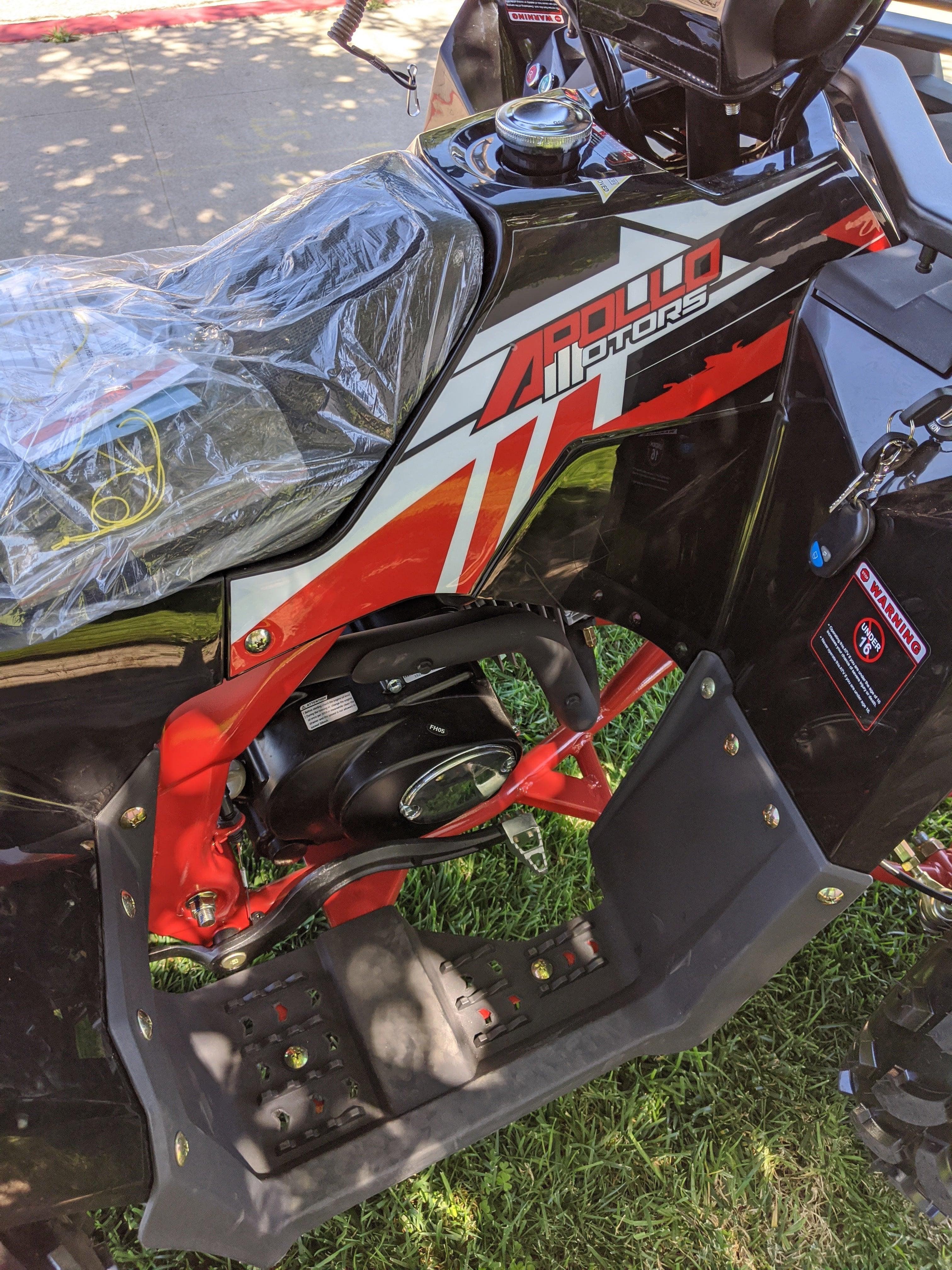 COMMANDER DLX 125CC AUTOMATIC ATV W/ REVERSE - TurboPowersports.com