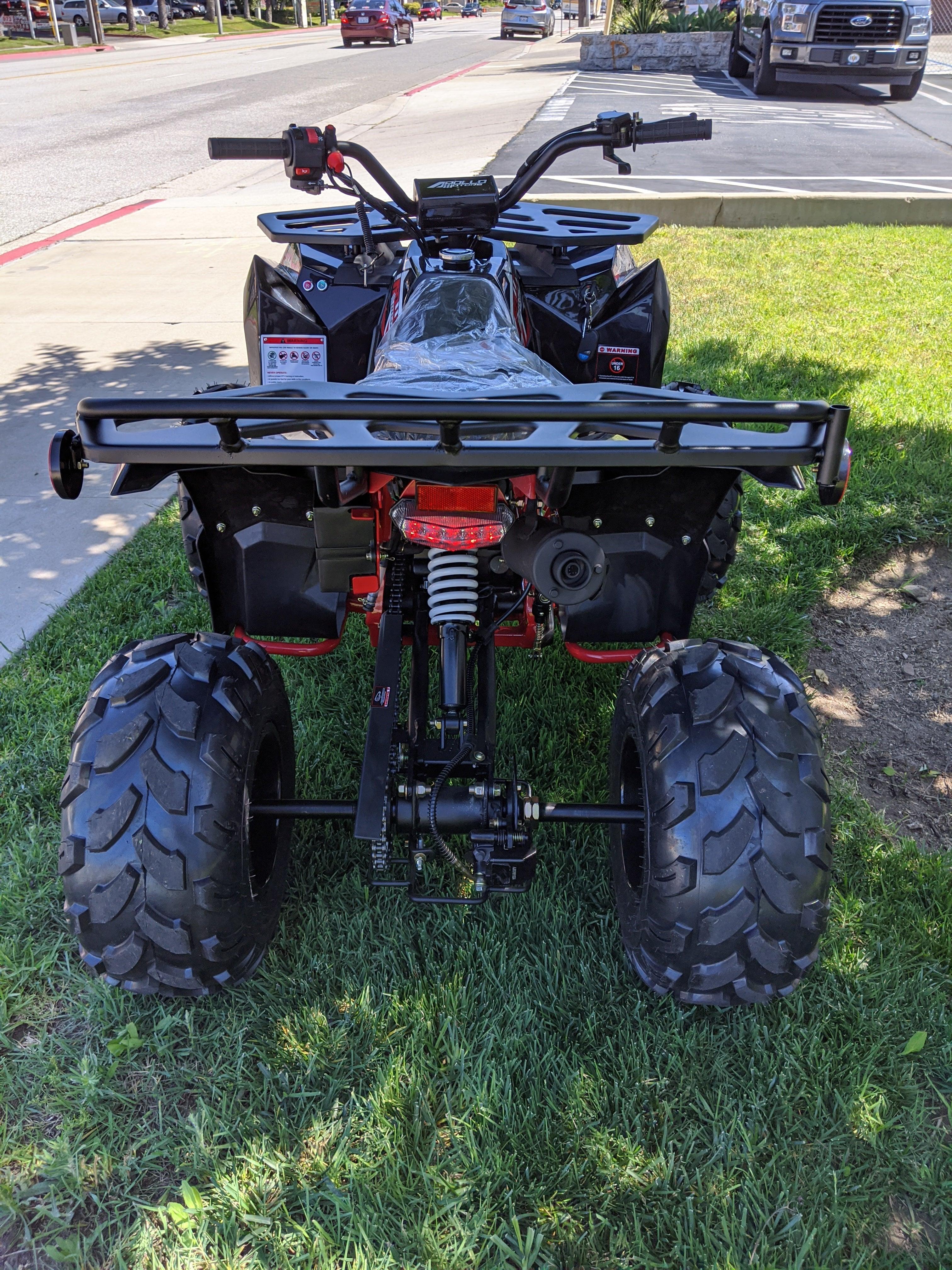 COMMANDER DLX 125CC AUTOMATIC ATV W/ REVERSE - TurboPowersports.com