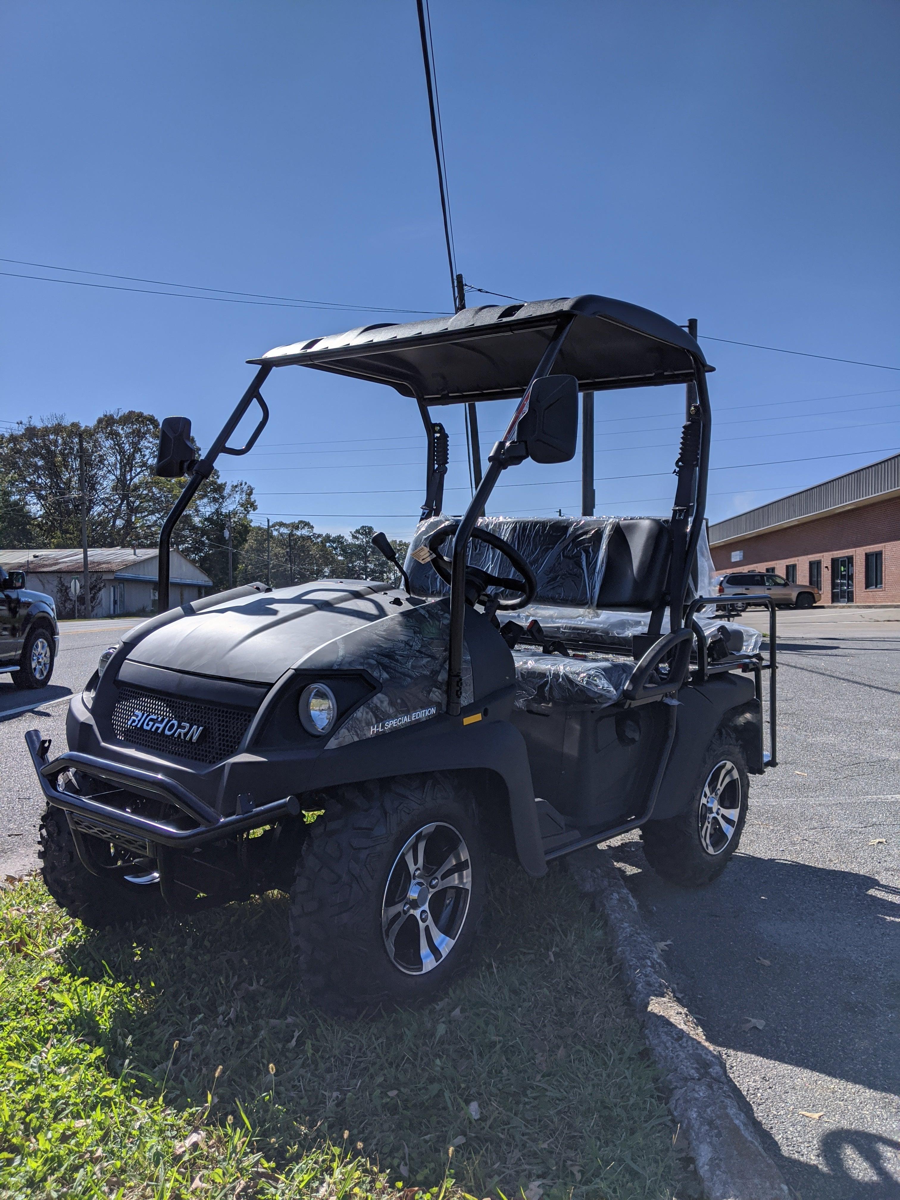 HJS BIGHORN 200 GVXL 4X2 HIGH/LOW SPECIAL EDITION UTV GOLF CART - TurboPowersports.com