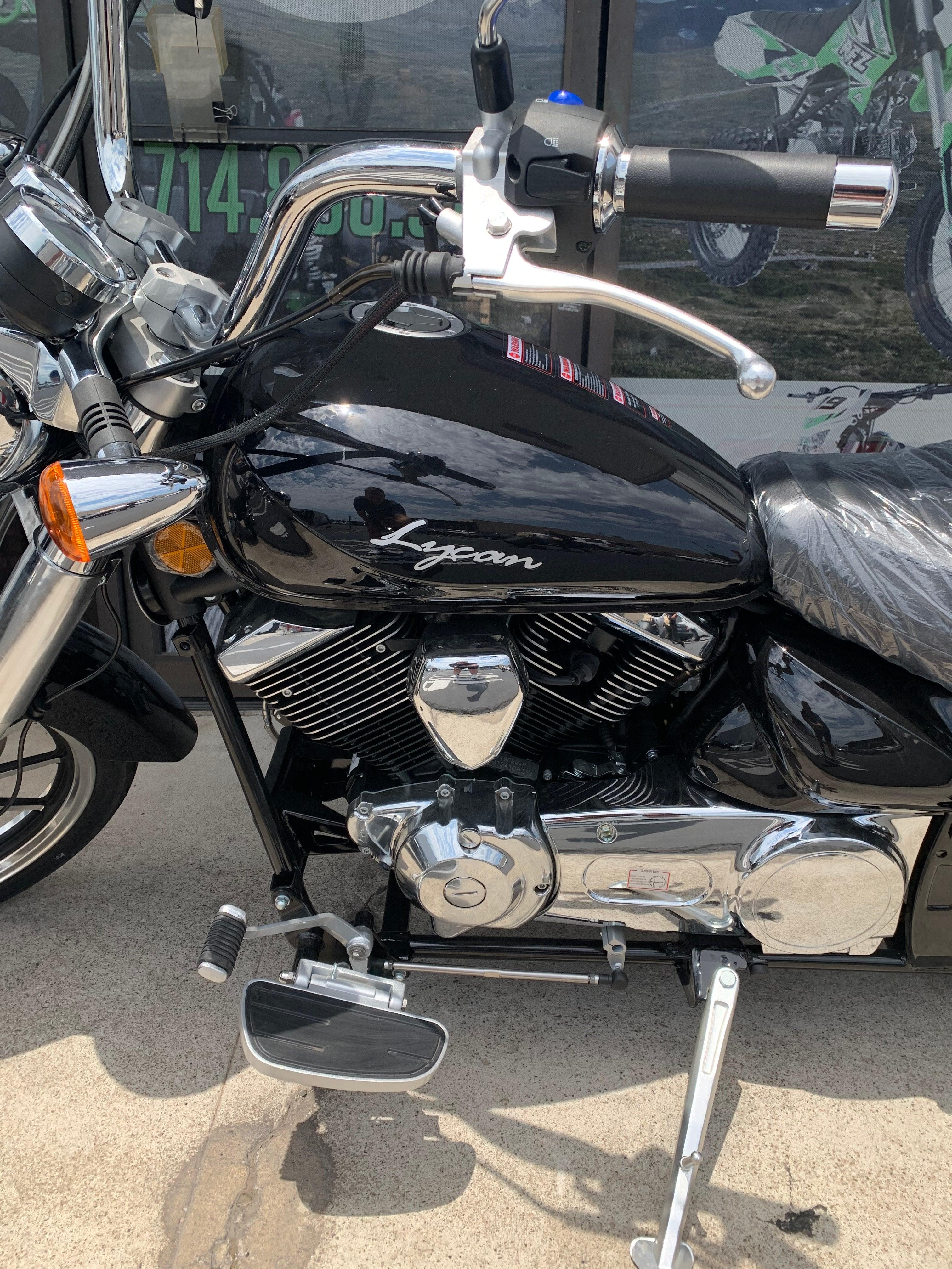 LIFAN 250cc EFI V16 LYCAN CRUISER 5 SPEED MOTORCYCLE - TurboPowersports.com