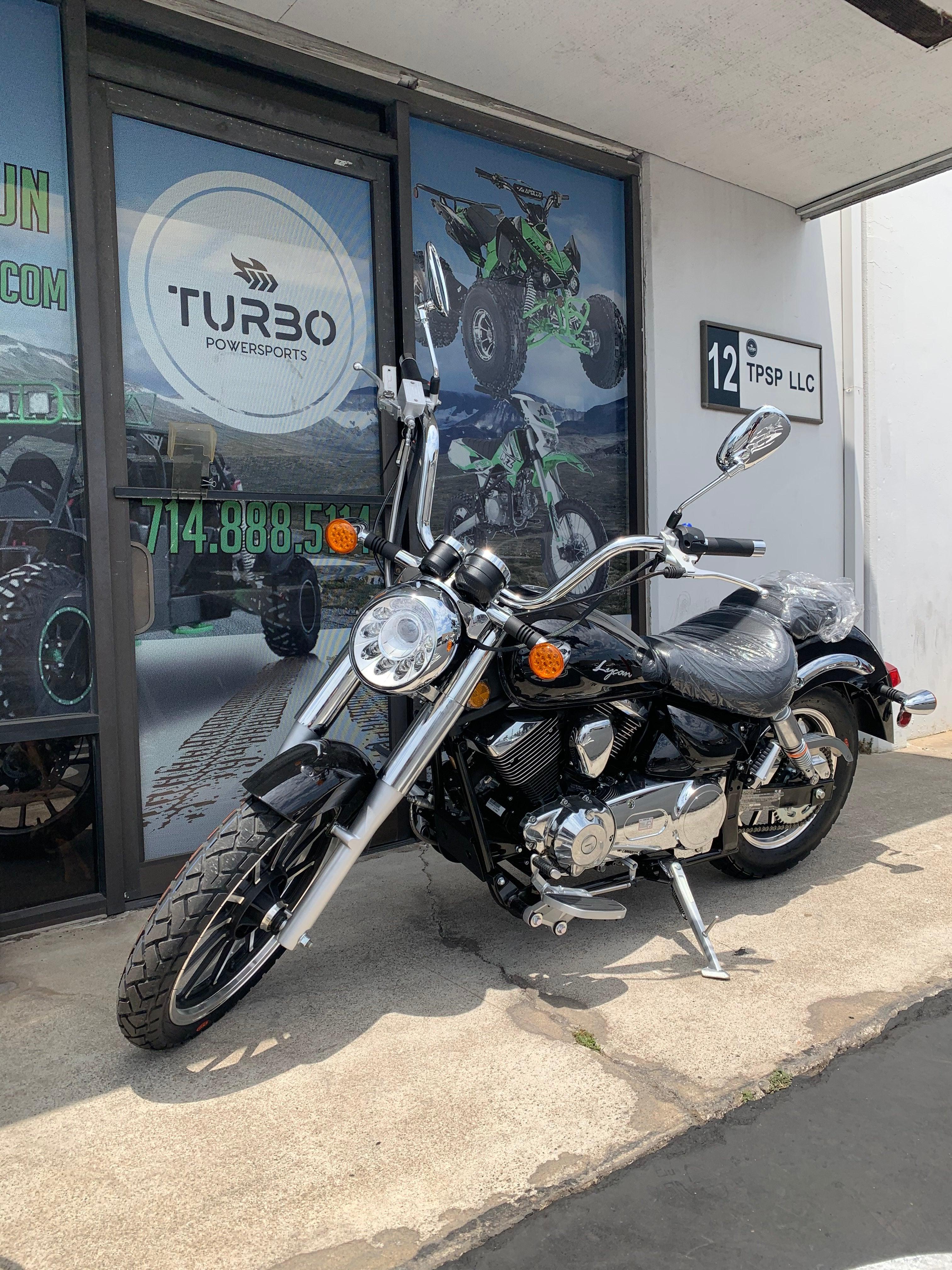 LIFAN 250cc EFI V16 LYCAN CRUISER 5 SPEED MOTORCYCLE - TurboPowersports.com
