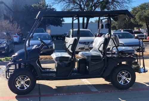 BIGHORN 450 LIMO EFI 4X4 HIGH/LOW 6 SEAT UTV GOLF CART - TurboPowersports.com