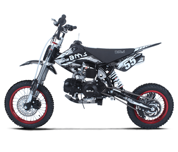 BMS PRO PREMIUM 125cc 4 SPEED MANUAL DIRT BIKE - TurboPowersports.com