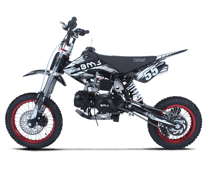 BMS PRO PREMIUM 125cc 4 SPEED MANUAL DIRT BIKE –