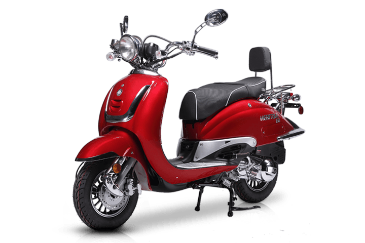 BMS HERITAGE 150-1 TONE AUTOMATIC SCOOTER - TurboPowersports.com