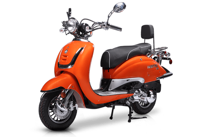 BMS HERITAGE 150-1 TONE AUTOMATIC SCOOTER - TurboPowersports.com