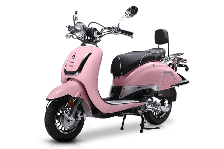 BMS HERITAGE 150-1 TONE AUTOMATIC SCOOTER - TurboPowersports.com