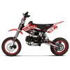 BICICLETA DE DIRT MANUAL BMS PRO PREMIUM 125cc 4 VELOCIDADES - ROJO