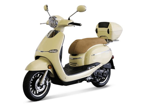 BMS SOLANO 50 Automatic Scooter - TurboPowersports.com