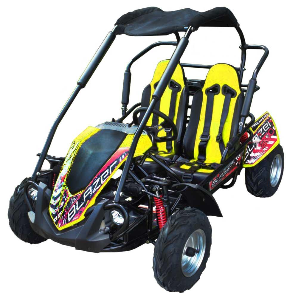 Go Kart 200Rcc Brand New 200cc TrailMaster Blazer 200R Mid Size Go Kart - TurboPowersports.com