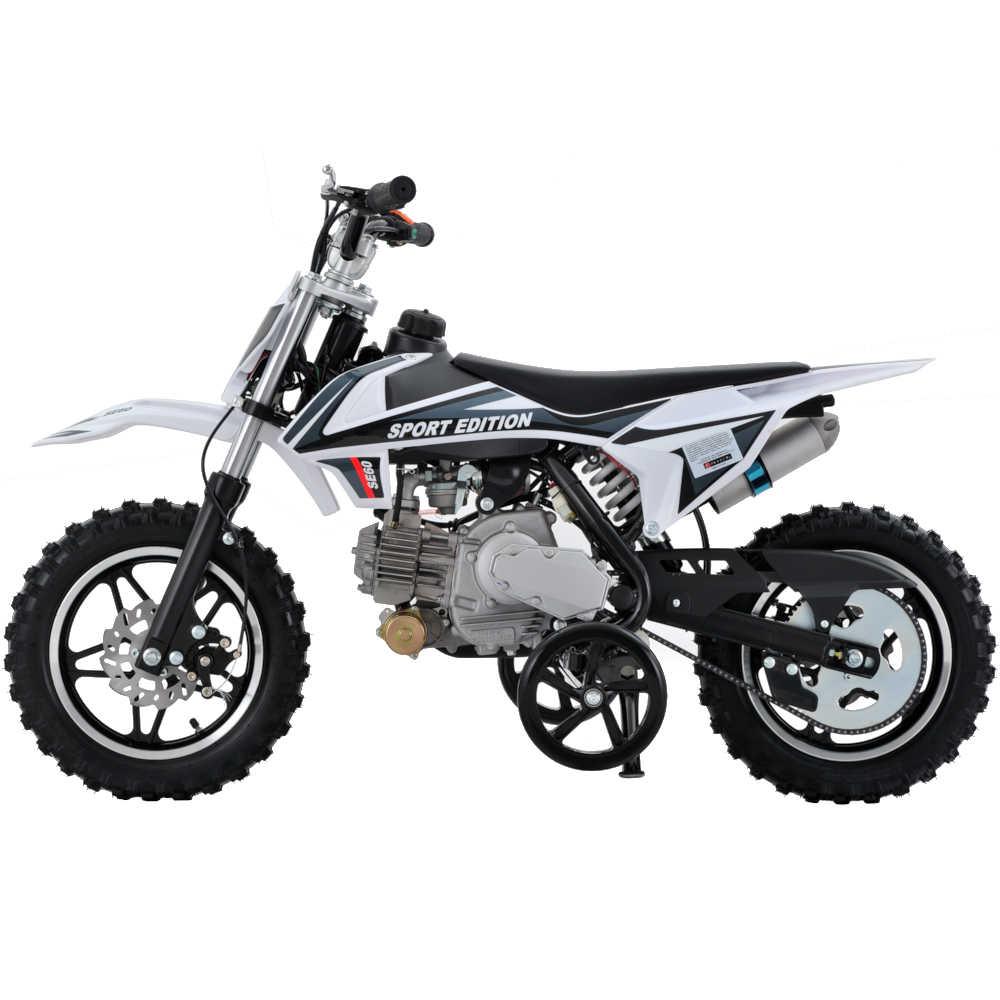 DB-S60 60cc Kids Dirt Bike With Training Wheels - TurboPowersports.com