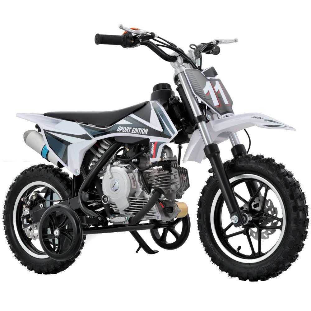 DB-S60 60cc Kids Dirt Bike With Training Wheels - TurboPowersports.com