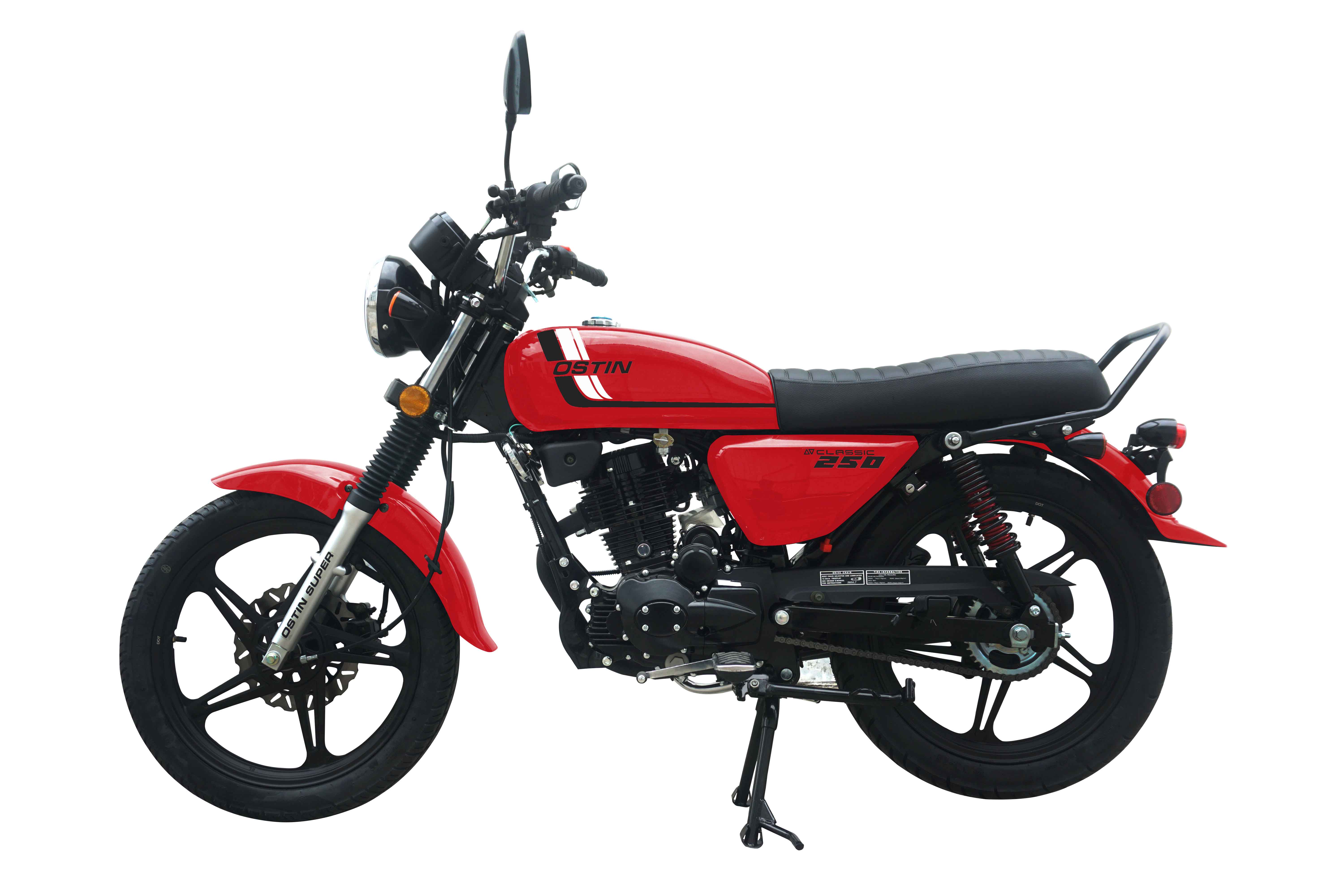 Classic 250cc Ostin motorcycle