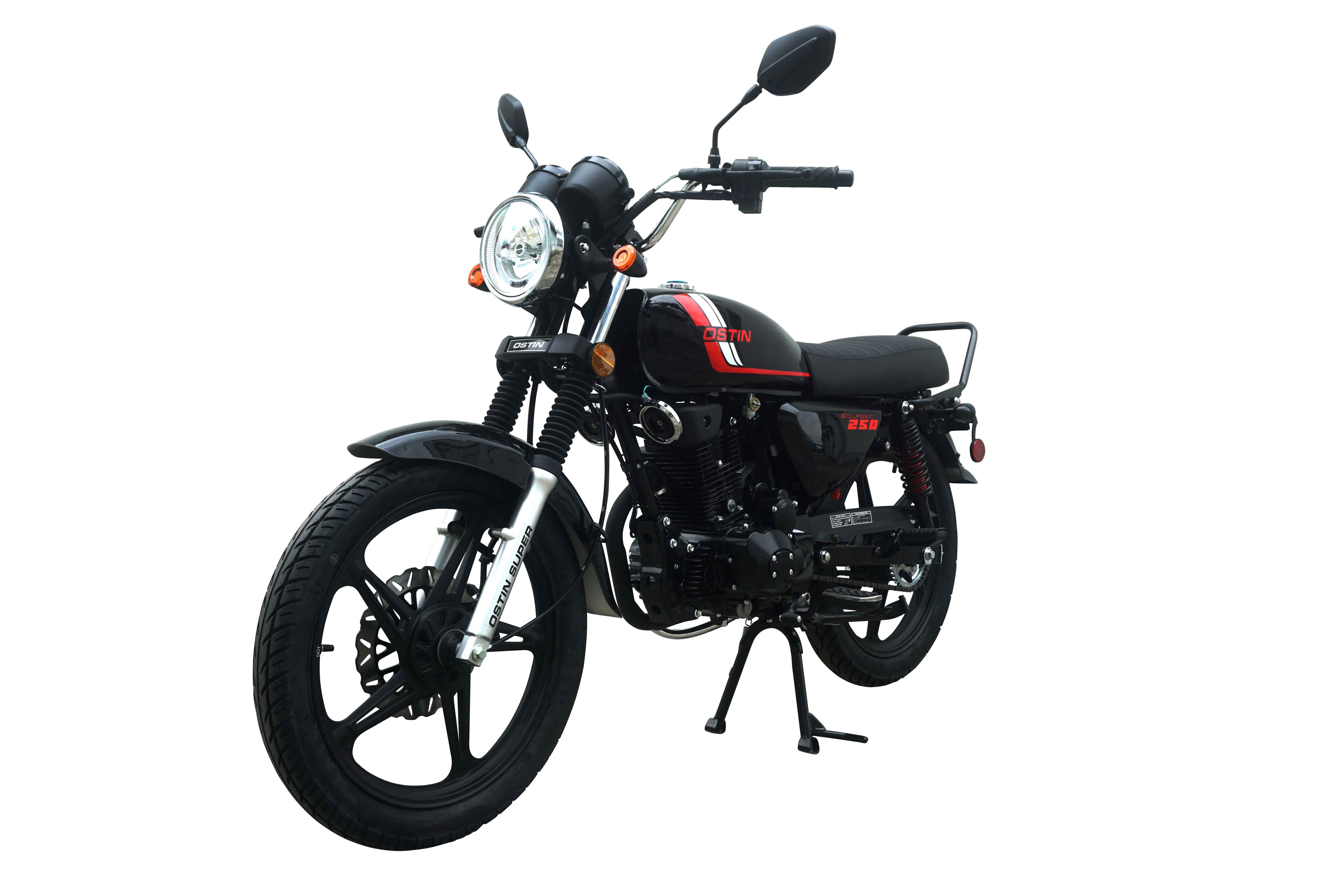 Classic 250cc Ostin motorcycle
