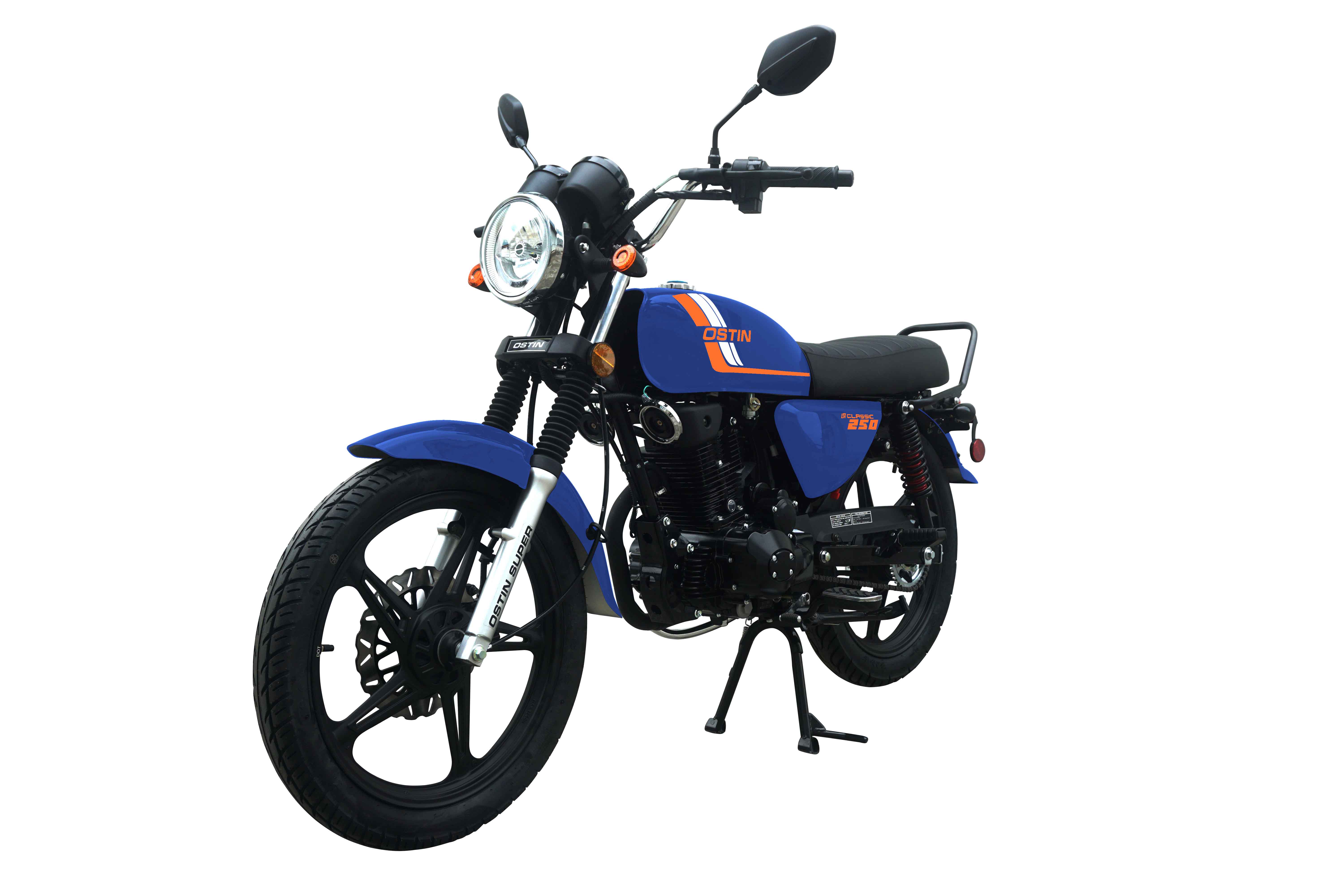 Classic 250cc Ostin motorcycle