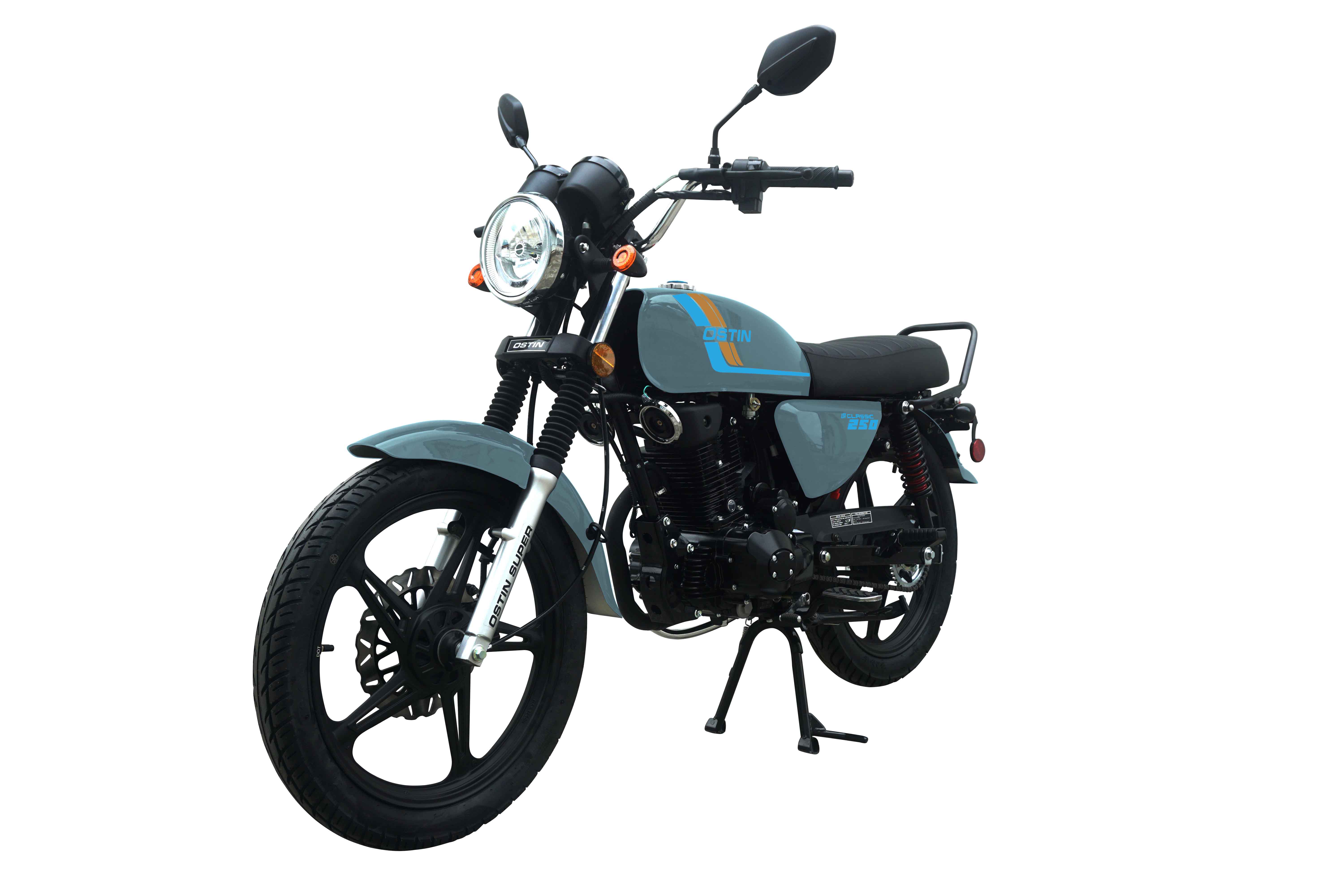 Classic 250cc Ostin motorcycle