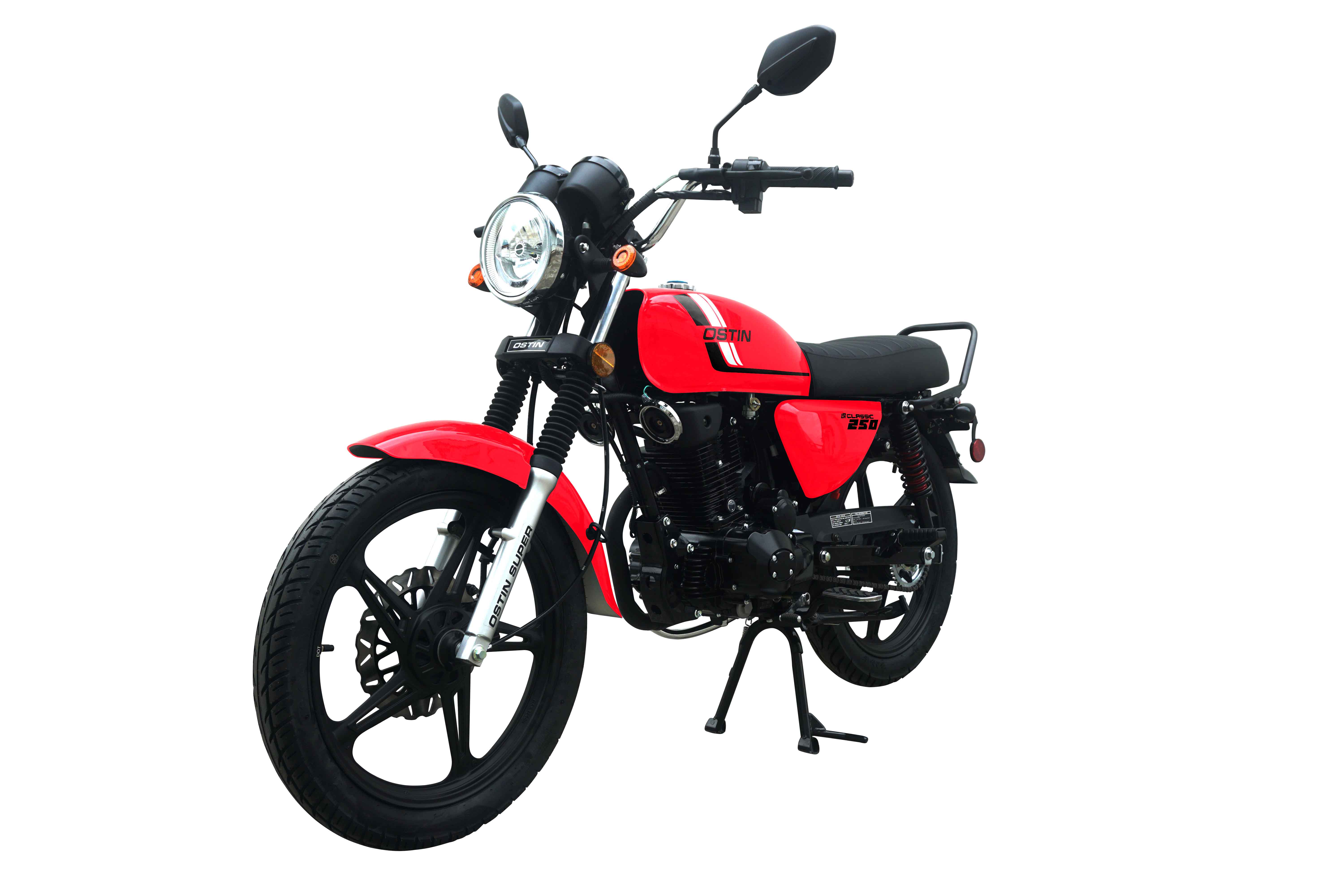 Classic 250cc Ostin motorcycle