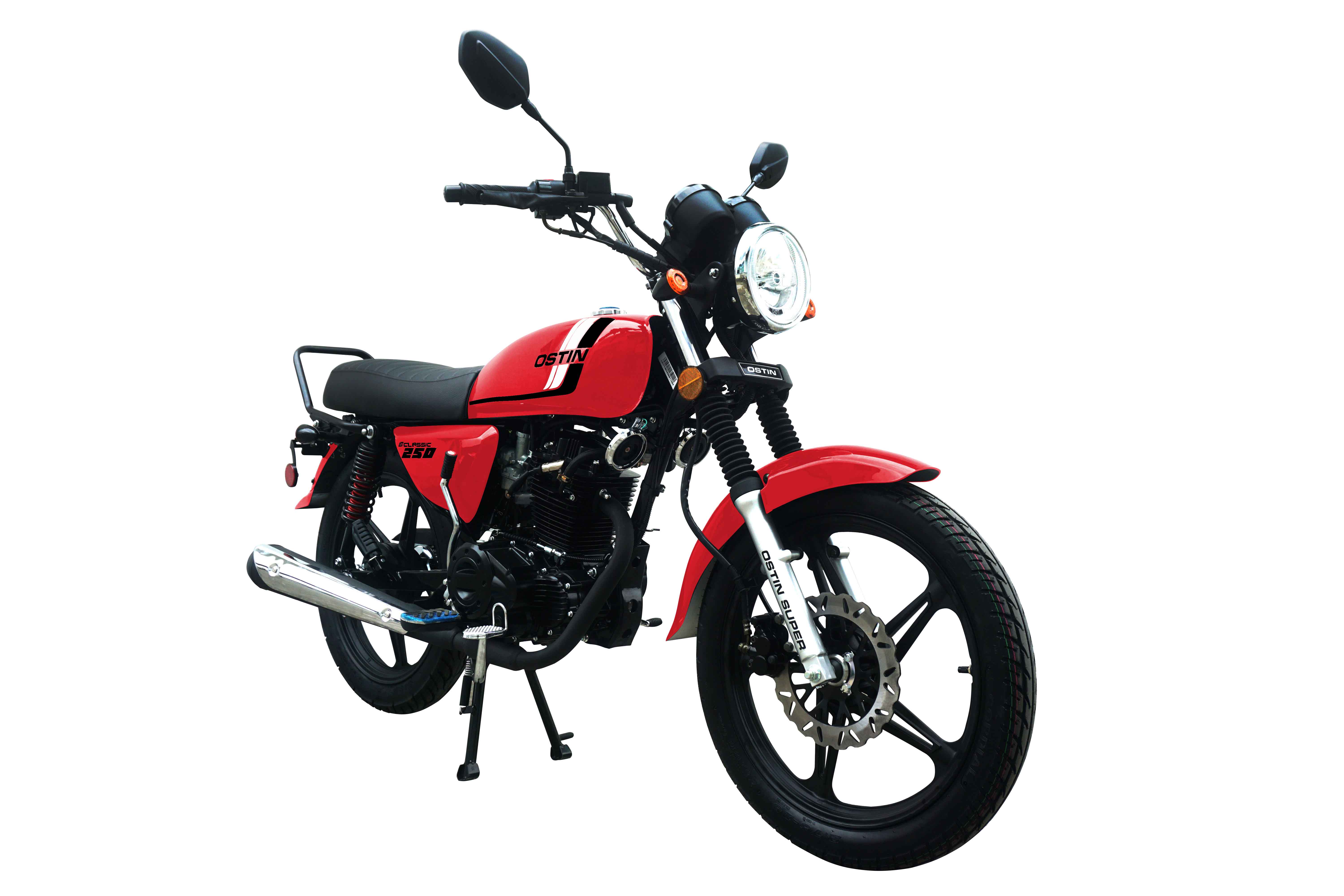Classic 250cc Ostin motorcycle
