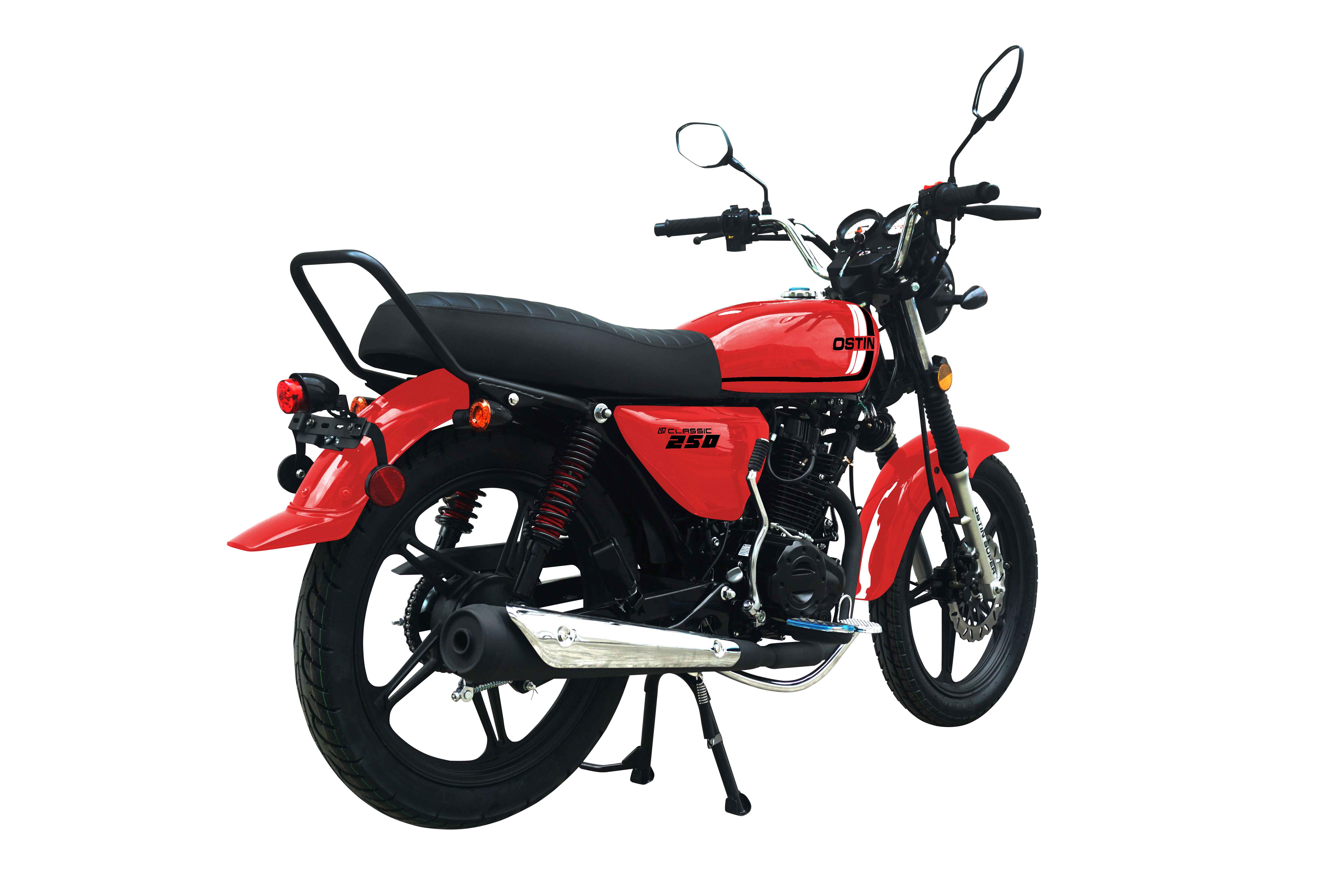 Classic 250cc Ostin motorcycle