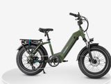 20" ELECTRIC BIKE FAT TIRE FOLDING MINI CRUISER
